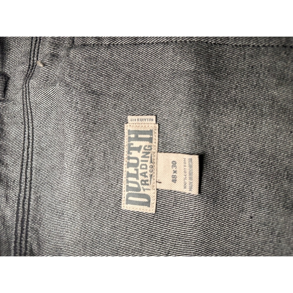 Duluth Trading Co Mens Ballroom Jeans Black Relaxed Fit 48x30 NWT 86069 BLK - Picture 9 of 13